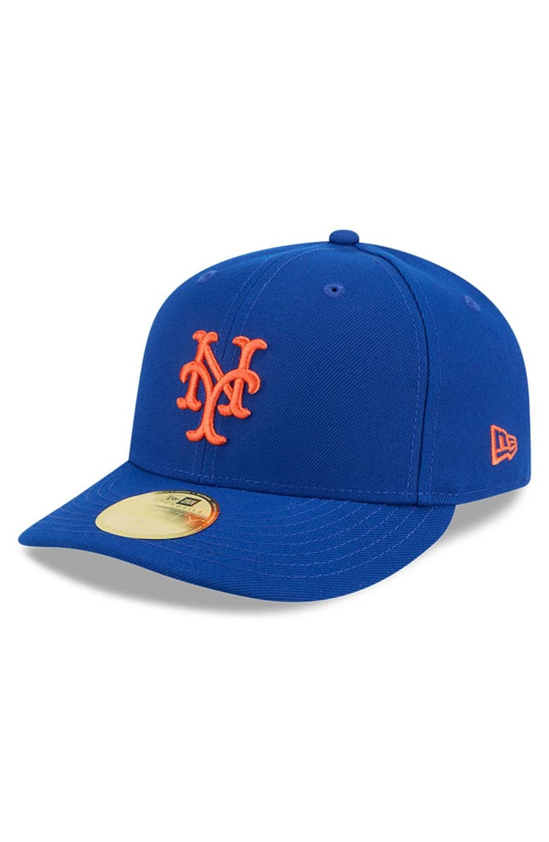 New Era Men's New Era Royal New York Mets Baseball Hall of Fame 59FIFTY Low Profile Fitted Hat, Alternate, color, Royal