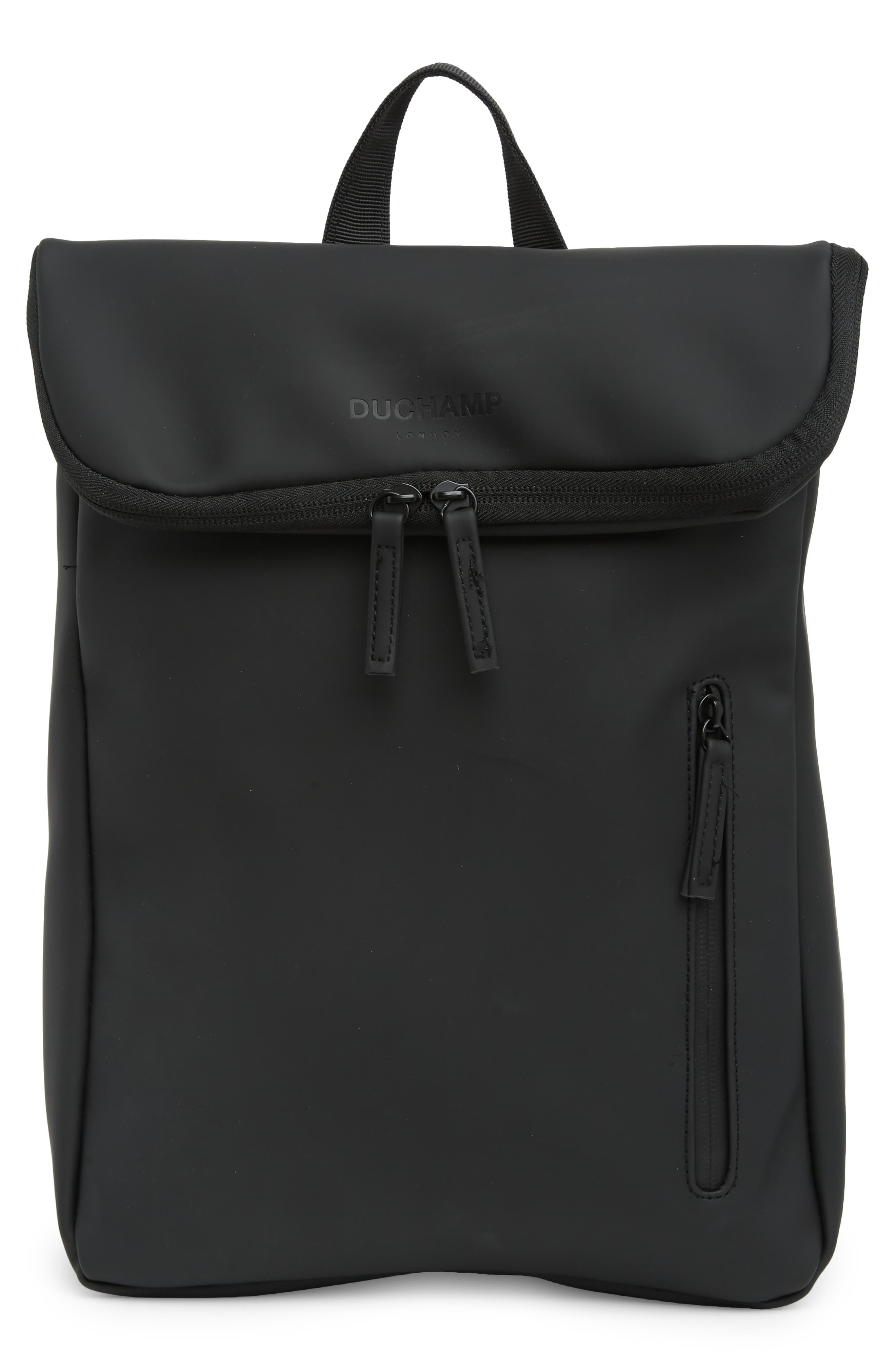 Duchamp Rubberized Slim Backpack, Main, color, 