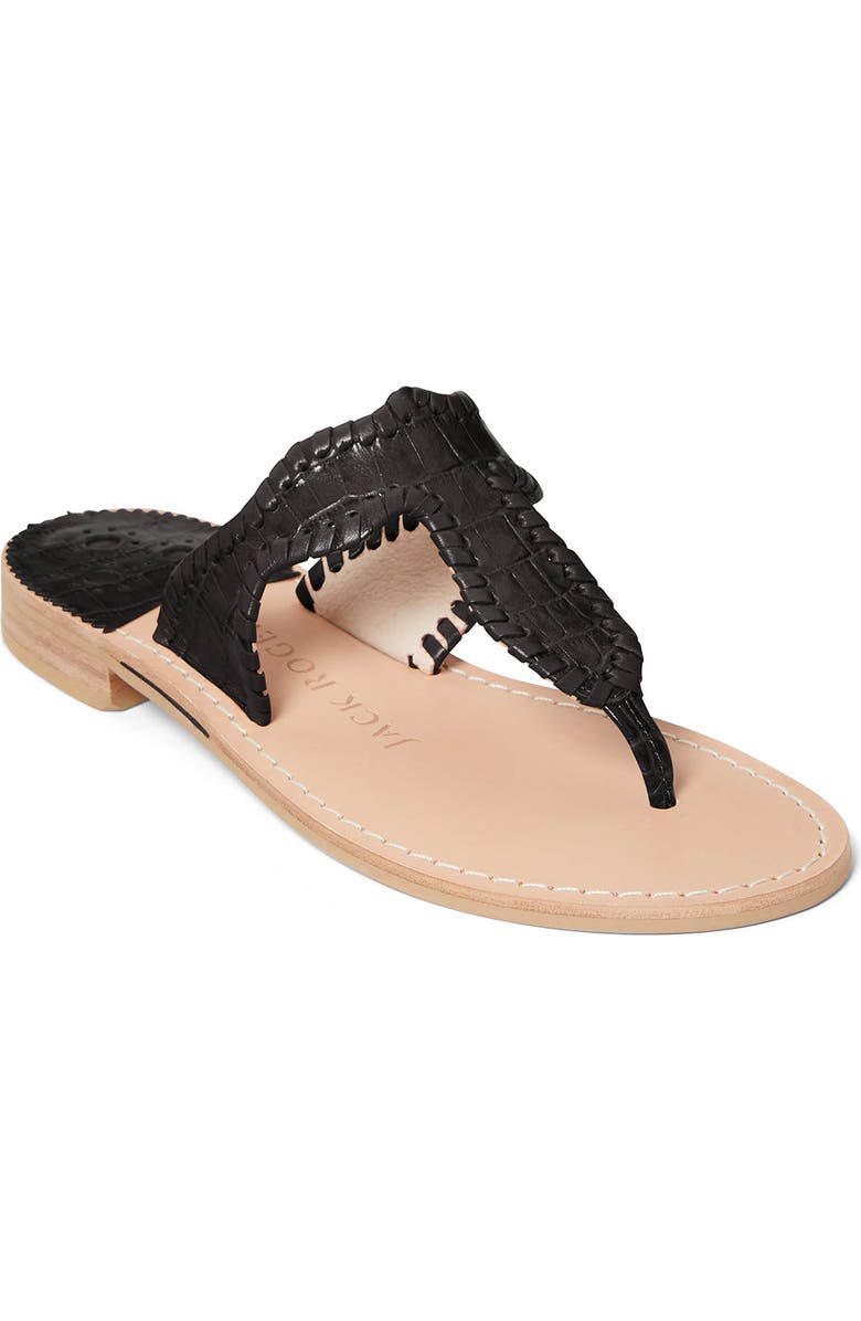 Jack Rogers Jackie Embossed Flip Flop, Main, color,