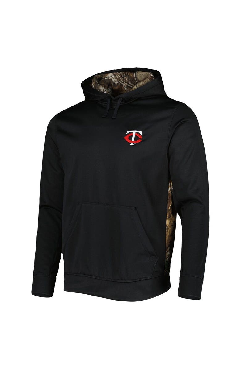 DUNBROOKE Men's Dunbrooke Black/Camo Minnesota Twins Ranger Pullover Hoodie, Alternate, color, Black