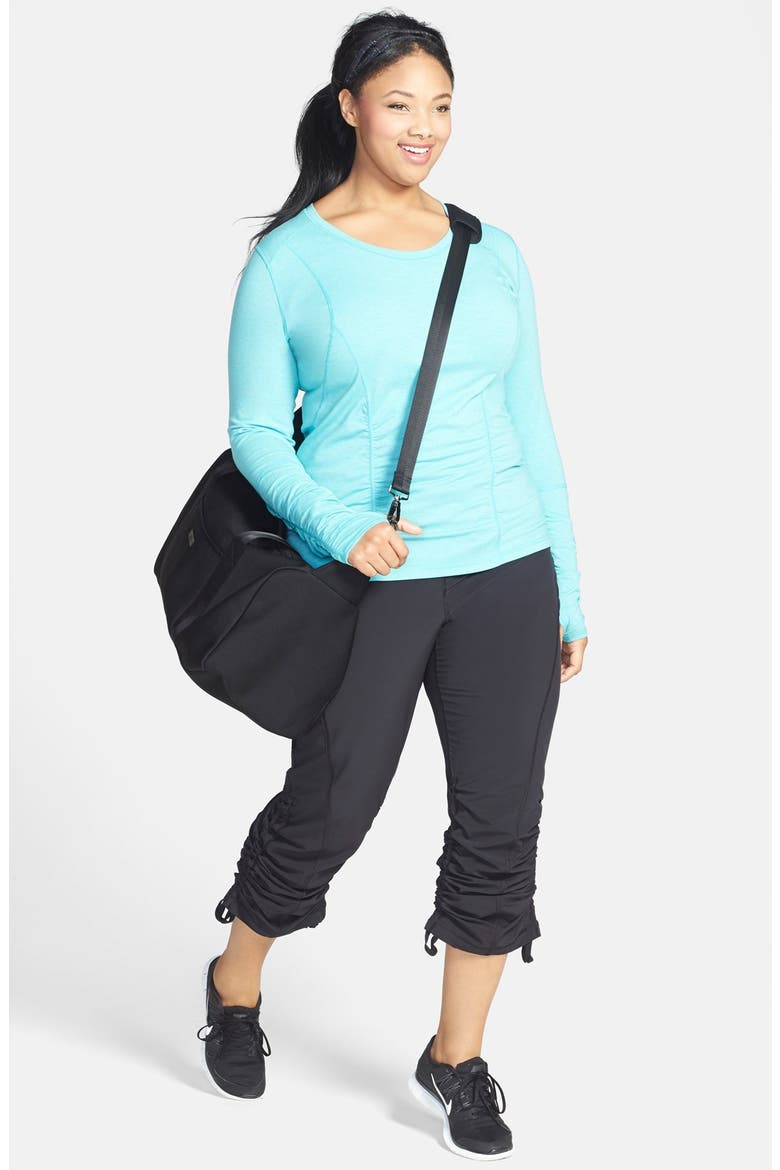 'Work It' Pants, Alternate, color, BLACK