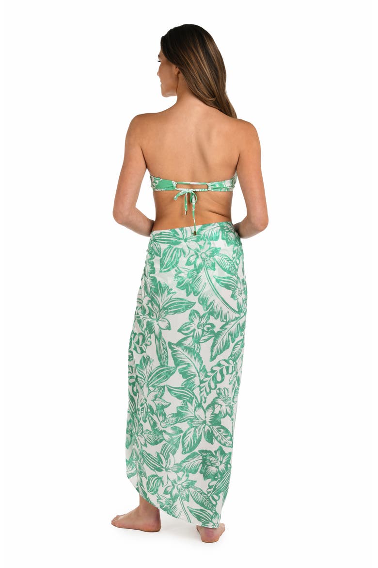 Batiki Cover-Up Pareo, Alternate, color, EUCALYPTUS