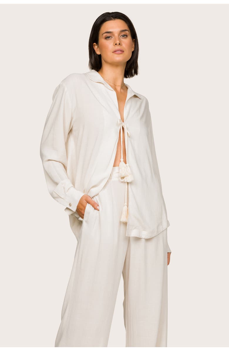 ALALA Seaside Shirt, Main, color, Bone