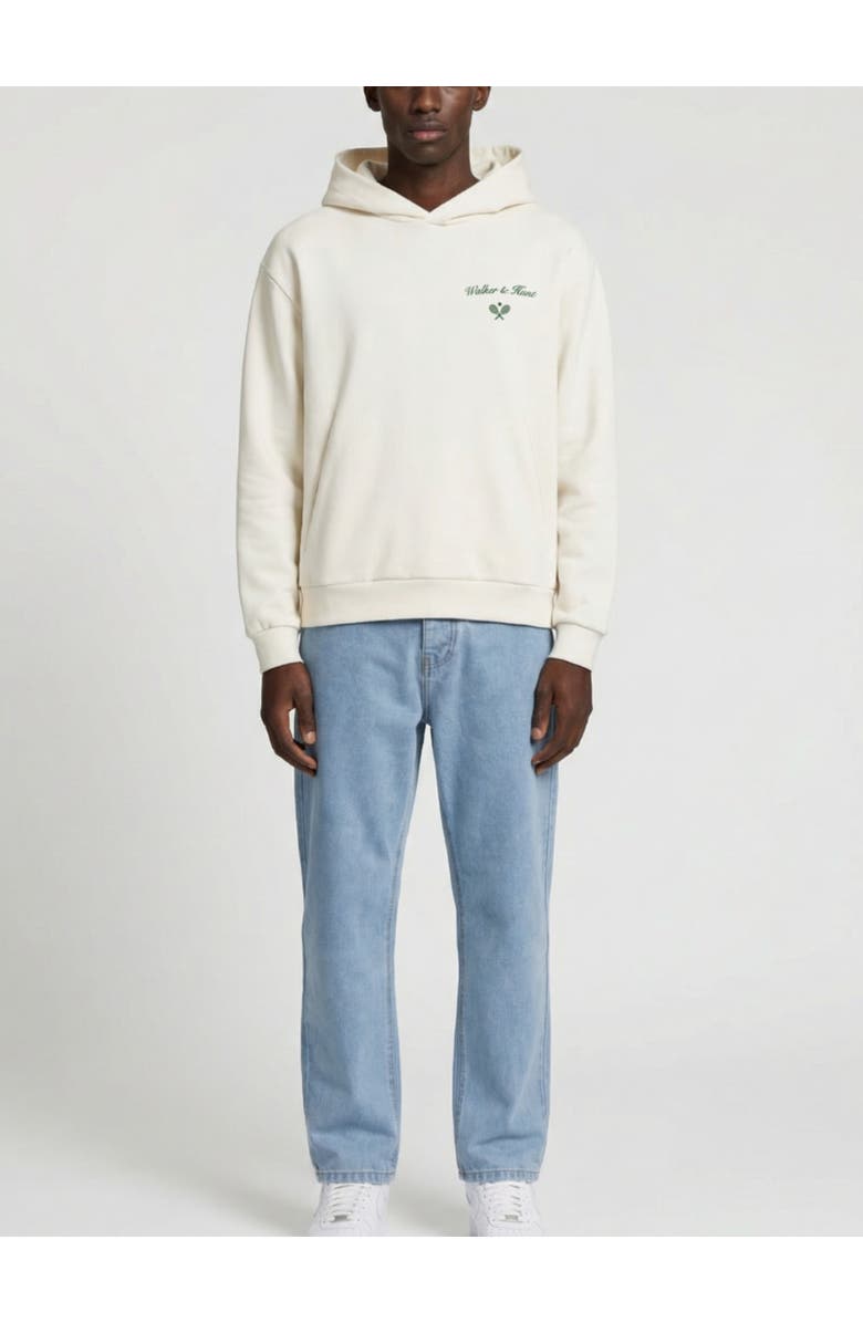 Walker & Hunt Relaxed Hoodie, Main, color, Cream
