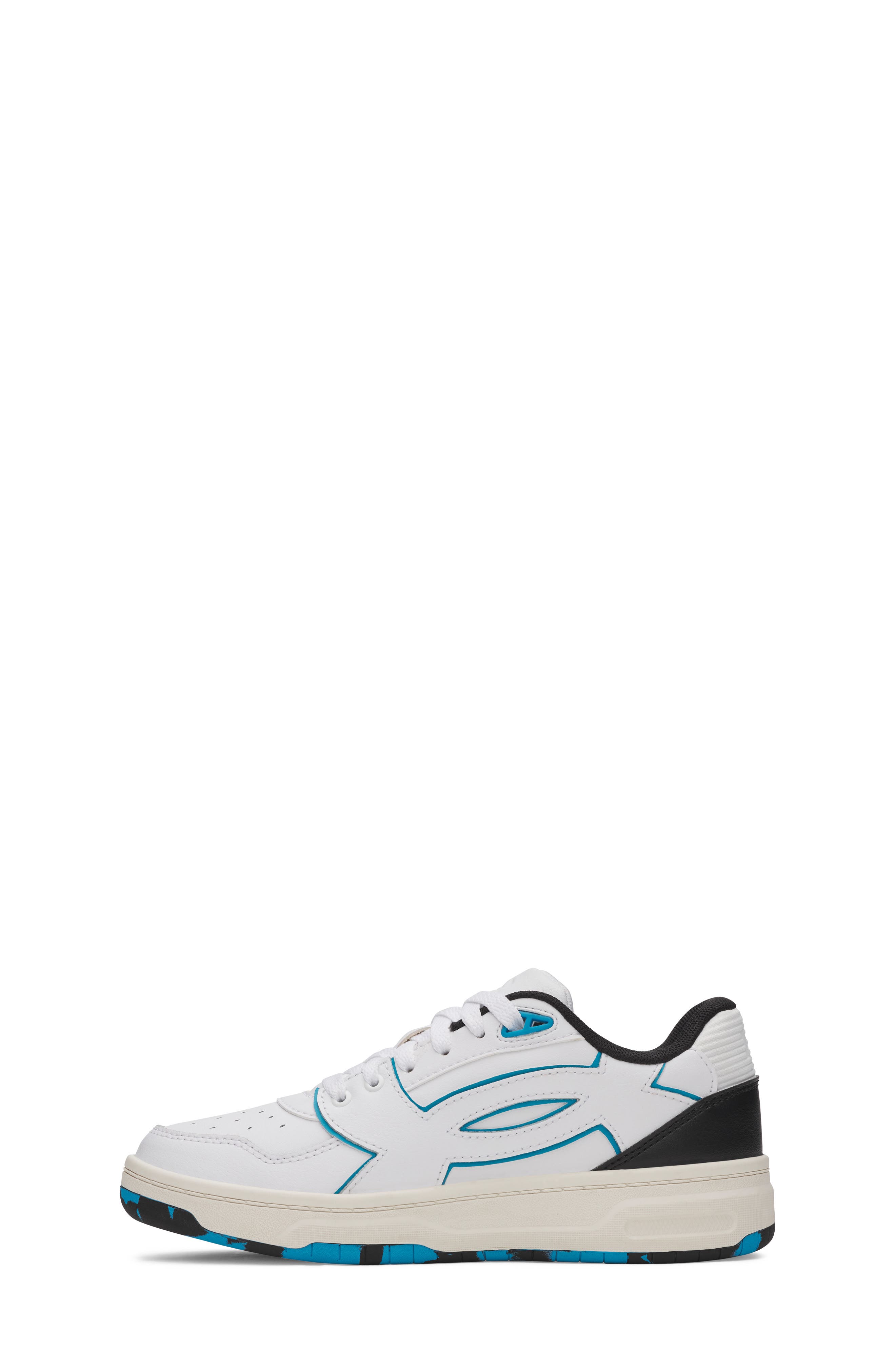 Kids' UA Flex Sneaker, Alternate, color, WHITE