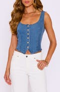 VICI Collection Willow Denim Vest