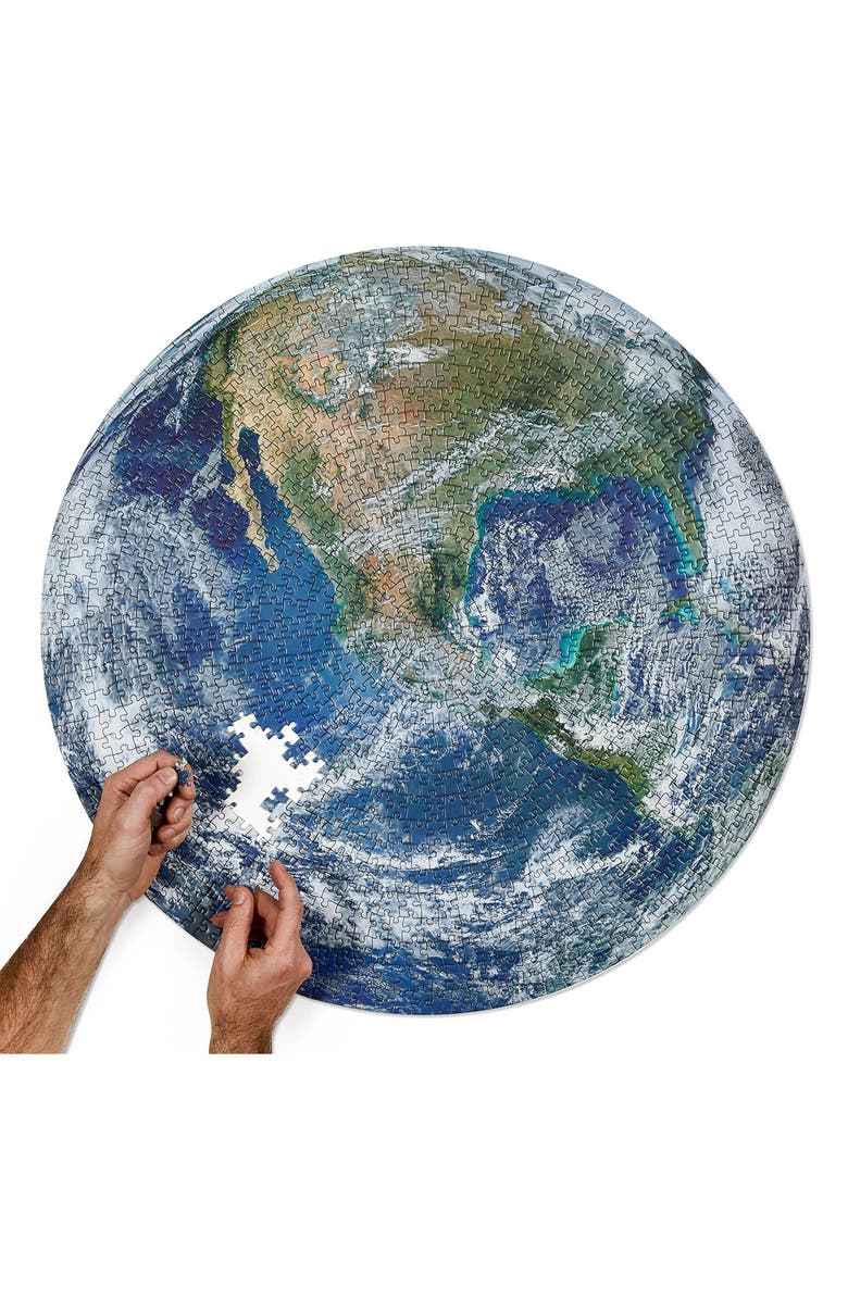 MoMA Design Store The Earth 1,000-Piece Jigsaw Puzzle, Alternate, color, 