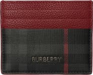 Burberry City Check Card Case