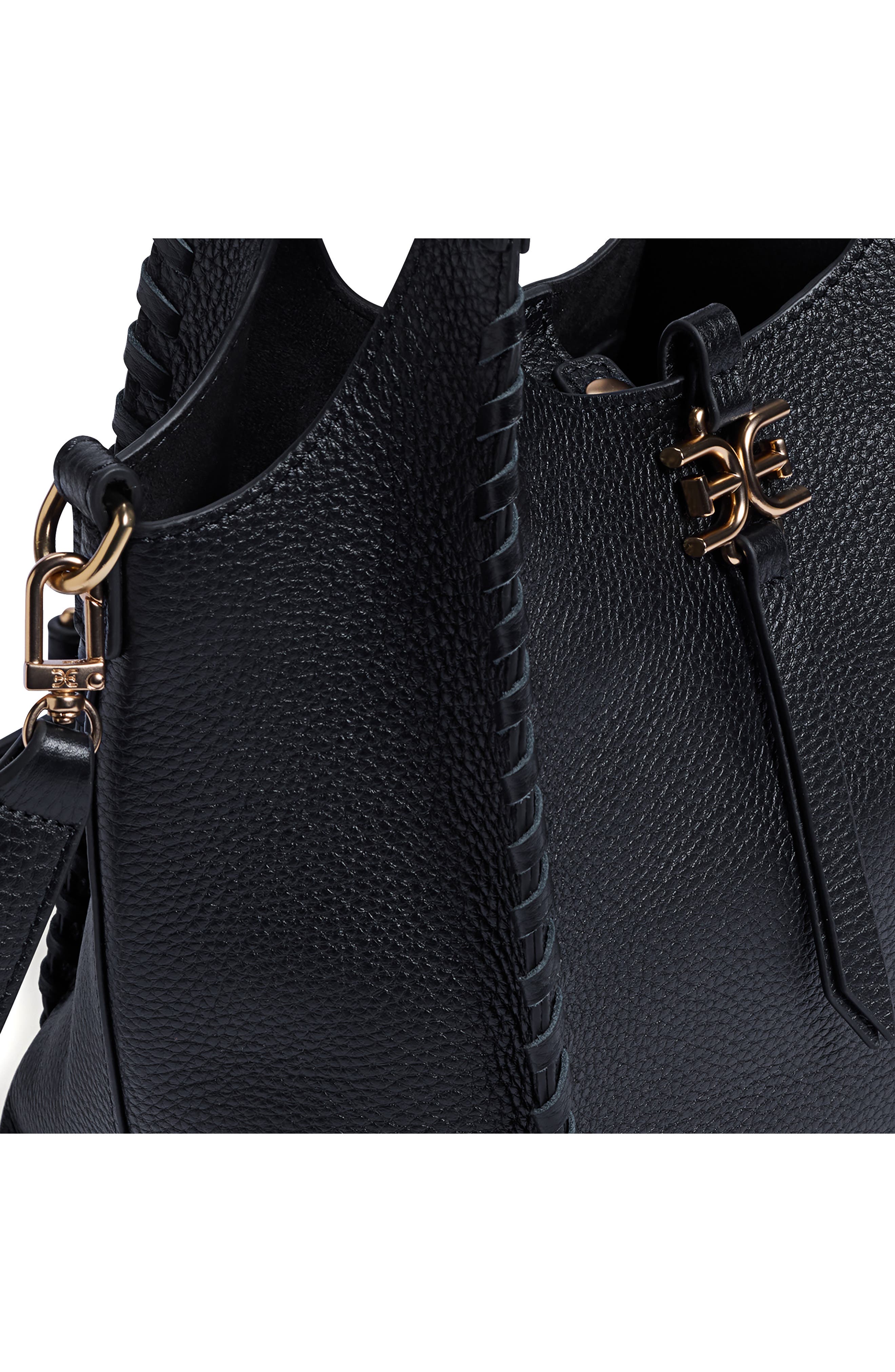 Sam Edelman Sylvia Mini Crossbody Bag, Alternate, color, Black