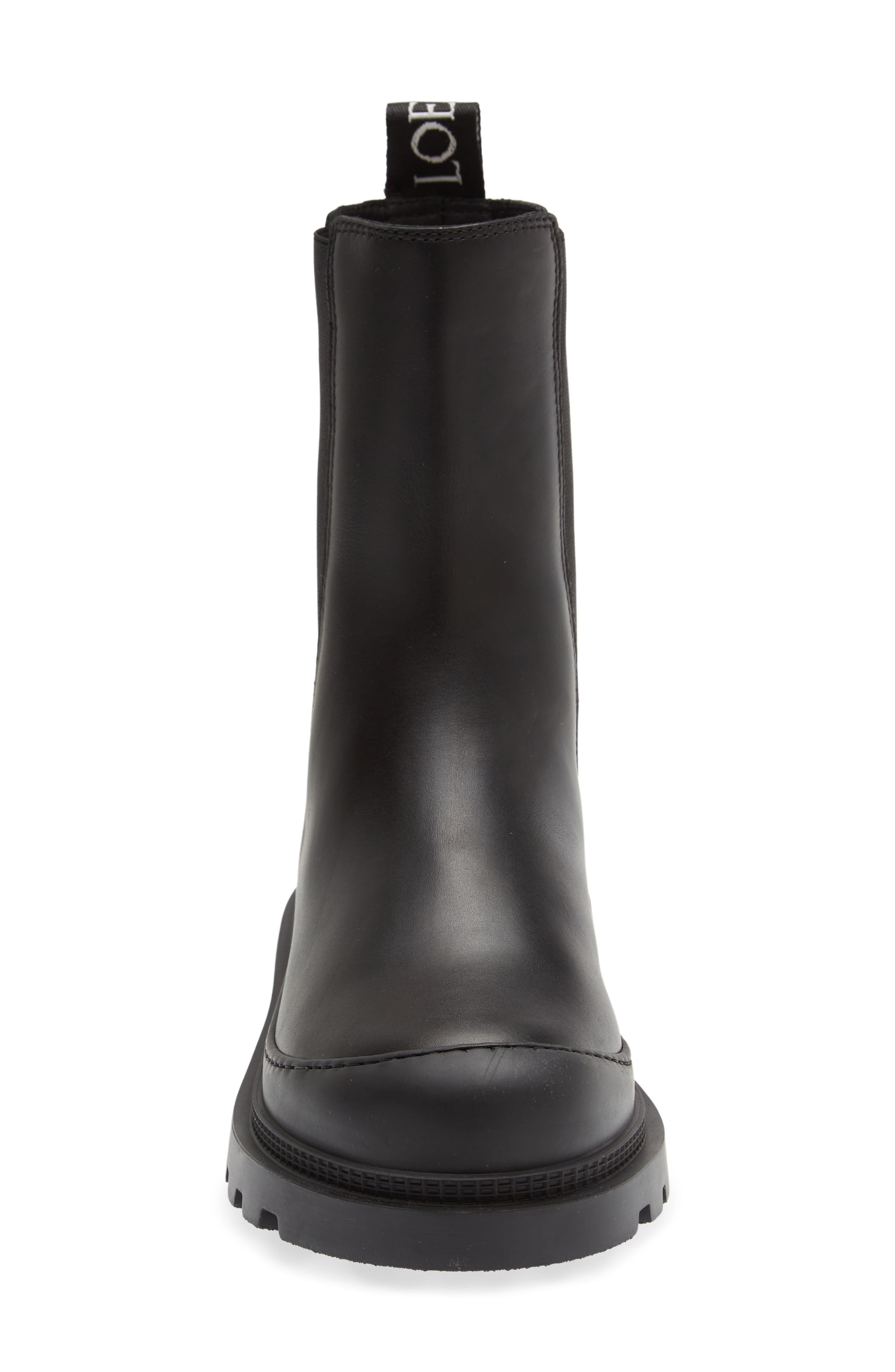 Loewe Lug Sole Chelsea Boot, Alternate, color, 