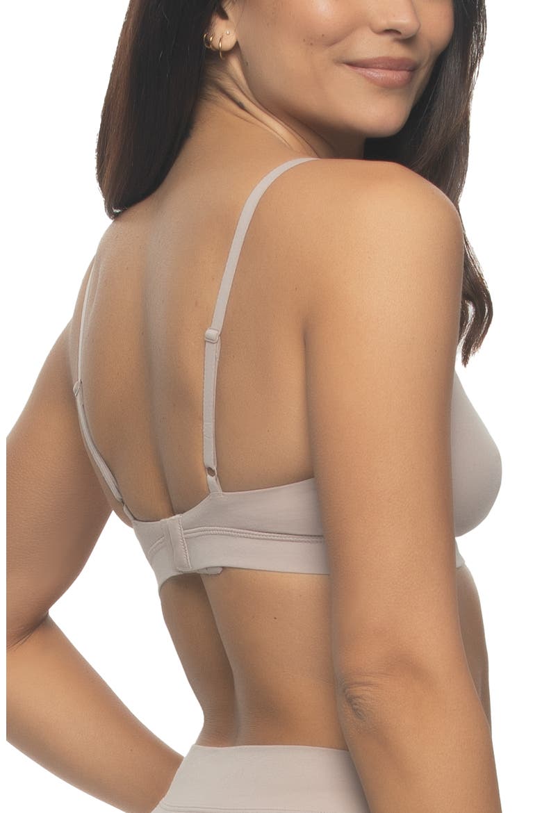 Assorted 2-Pack Stretch Cotton Bralettes, Alternate, color, BALLET