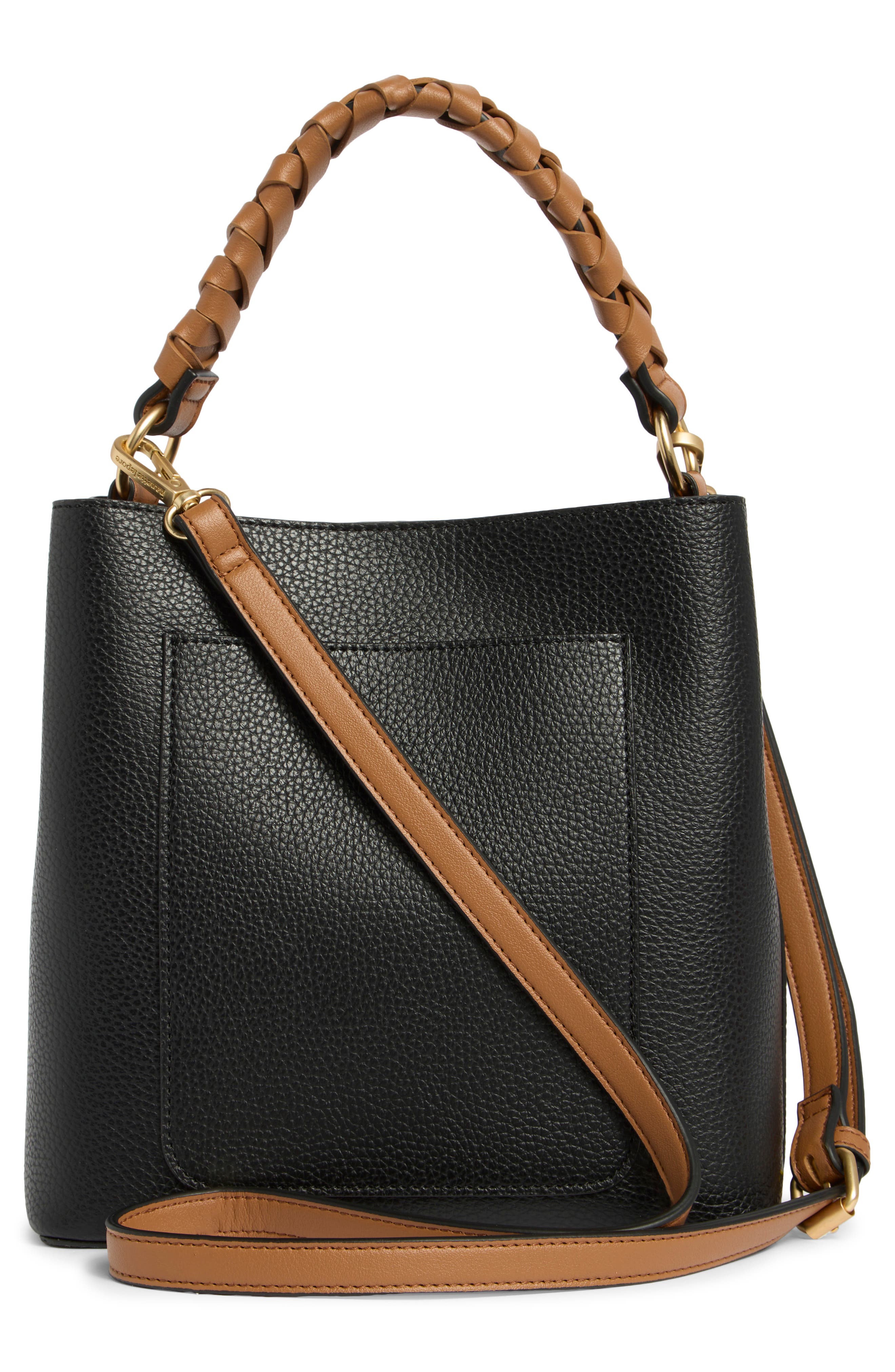 Nanette Lepore Faux Leather Bucket Bag, Alternate, color, 