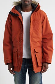 Fjällräven Nuuk Lite Waterproof Parka With Faux Fur Trim