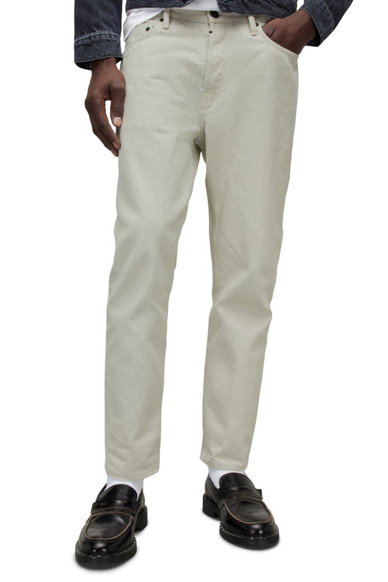 Jack Crop Tapered Jeans, Main, color, NATURAL