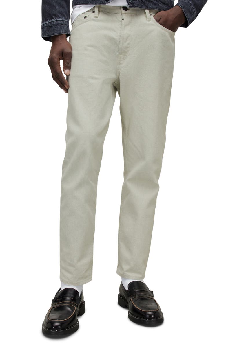 AllSaints Jack Crop Tapered Jeans, Main, color,