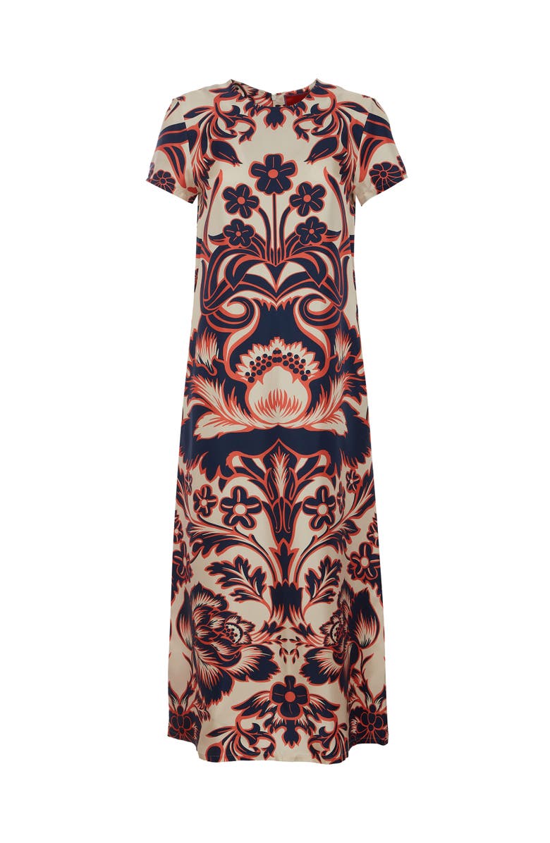 La DoubleJ Swing Dress, Alternate, color, Va-Va Placée White