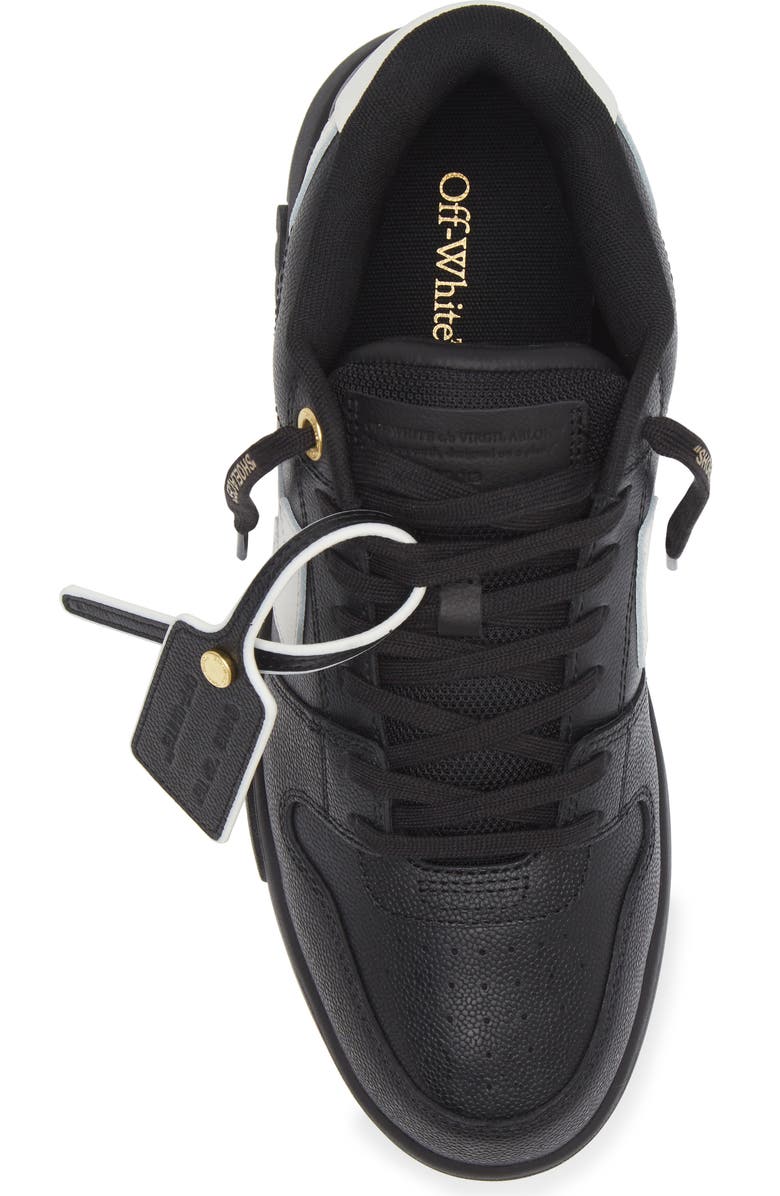 Off-White Out of Office Low Top Sneaker, Alternate, color, Black - White