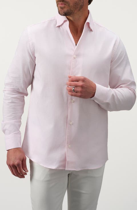 Textured One-Piece Collar Shirt