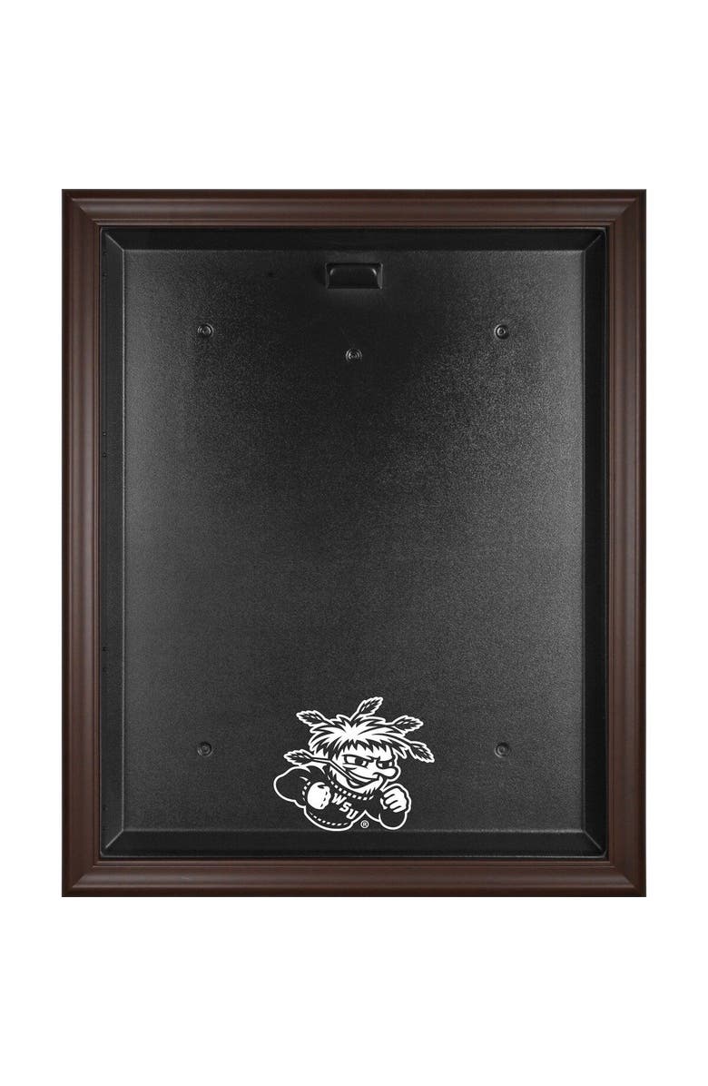 FANATICS AUTHENTIC Wichita State Shockers Brown Framed Logo Jersey Case, Main, color, 