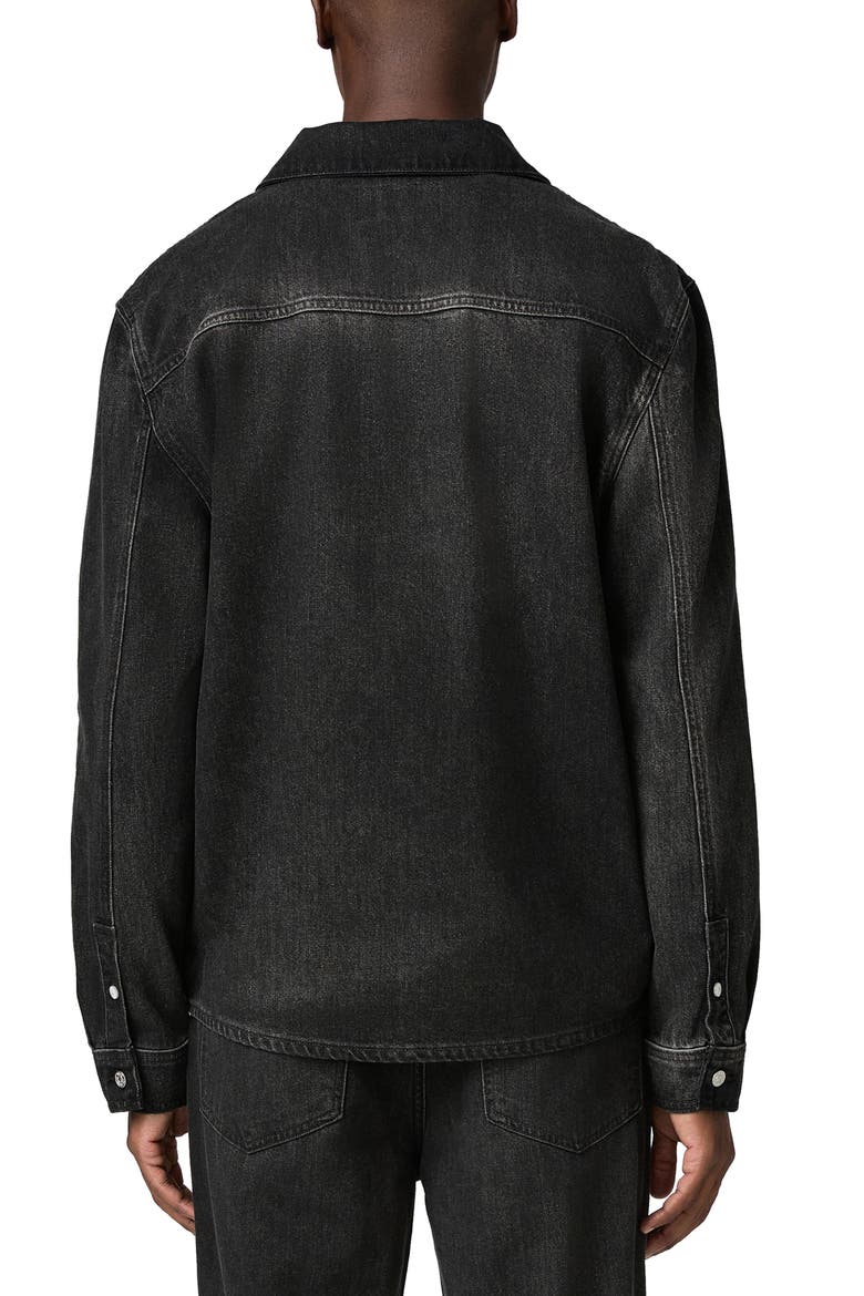 Calder Denim Shirt, Alternate, color, ARGO