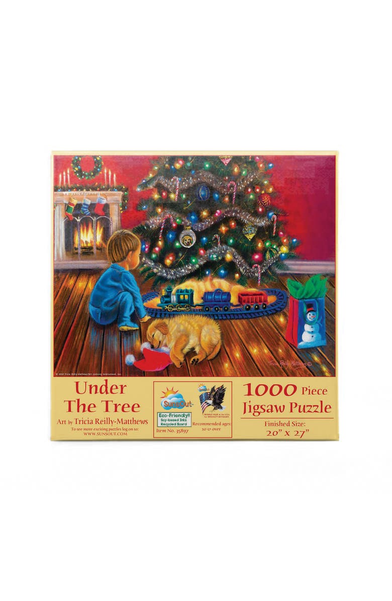 Sunsout Under the Tree 1000 piece Jigsaw Puzzle for Adults, Alternate, color, Multicolor