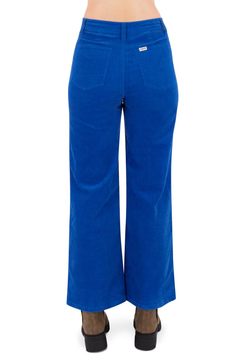 Wide Leg Corduroy Pants, Alternate, color, OCEAN BLUE