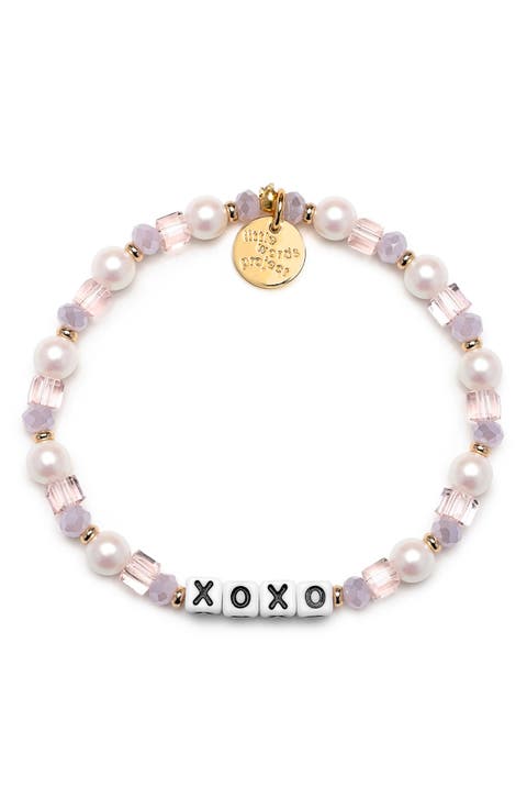 Cupid's Arrow Beaded Stretch Bracelet