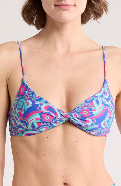 Hot Spell Malibu Bikini Top