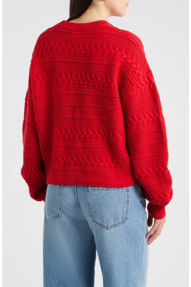 Daigoji Cardigan, Alternate, color, ROUGE