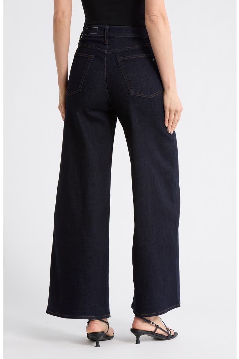 Serena High Waist Wide Leg Jeans, Alternate, color, RINSE