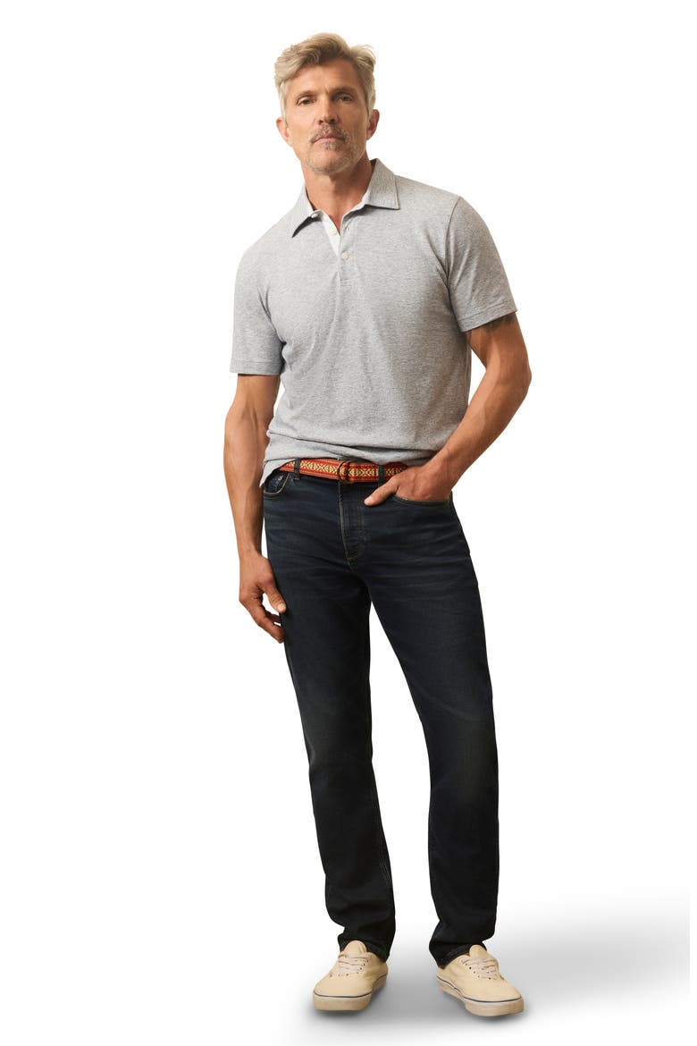 Cotton Blend French Terry 5-Pocket Pants, Alternate, color, BELMAR COAST WASH