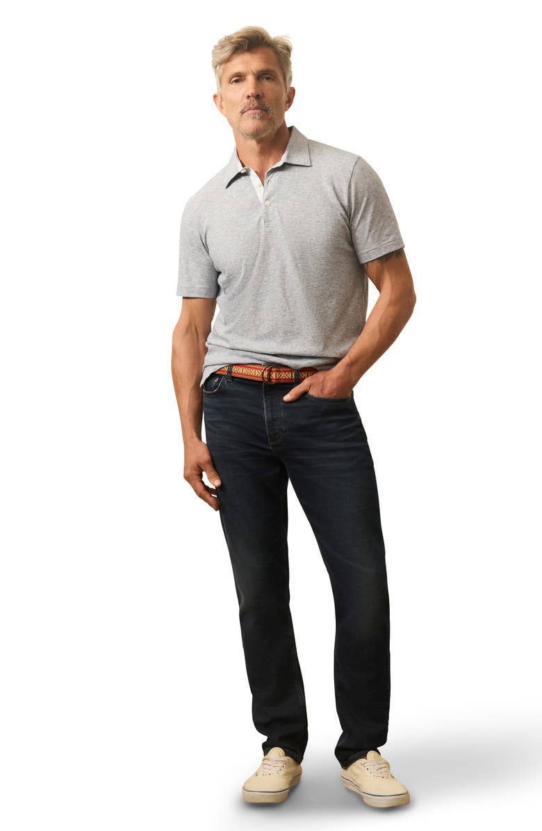 Faherty Cotton Blend French Terry 5-Pocket Pants, Alternate, color, Belmar Coast Wash