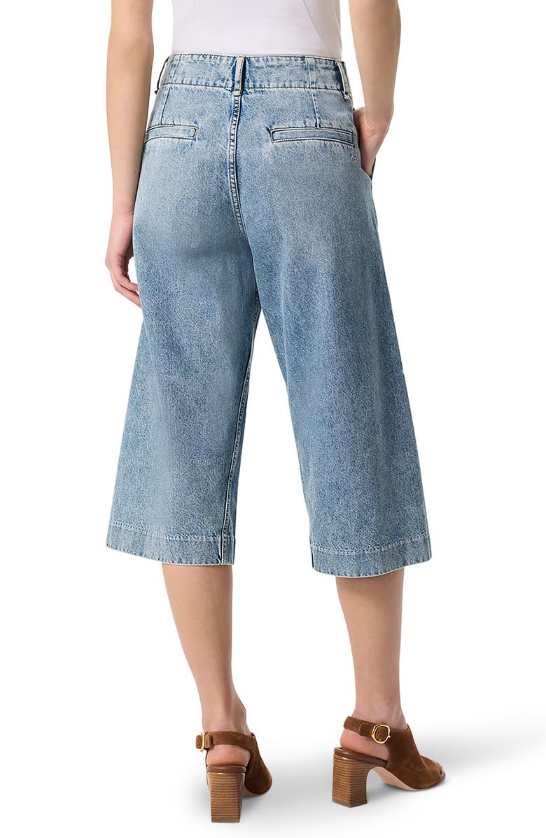 rag & bone Jamie Culotte Jeans, Alternate, color, Pacific