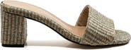 Andrea  Gomez Claudia Raffia Mule