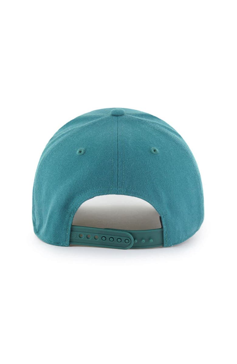 '47 Men's '47  Teal Tampa Bay Rays Ballpark Offside Adjustable Hat, Alternate, color, 