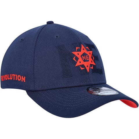 Men's New Era Navy New England Revolution Kick Off 39THIRTY Flex Hat