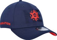New Era Men's New Era Navy New England Revolution Kick Off 39THIRTY Flex Hat