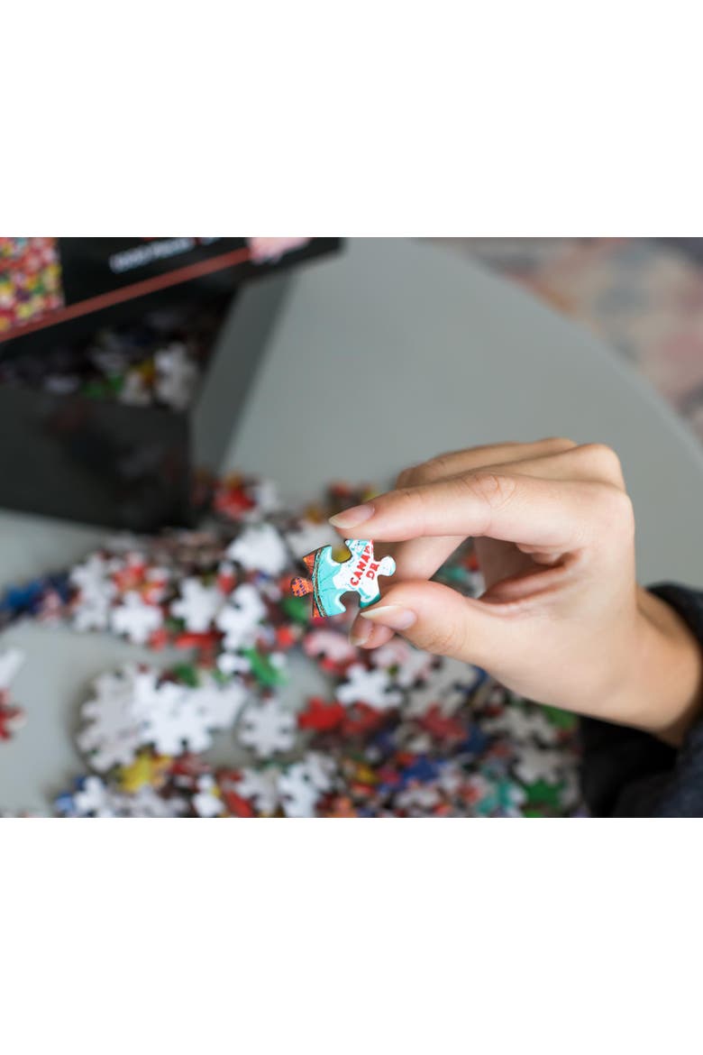 Got Caps? Soda Bottle Cap Puzzle For Adults And Kids | 1000 Piece Jigsaw Puzzle, Alternate, color, Red