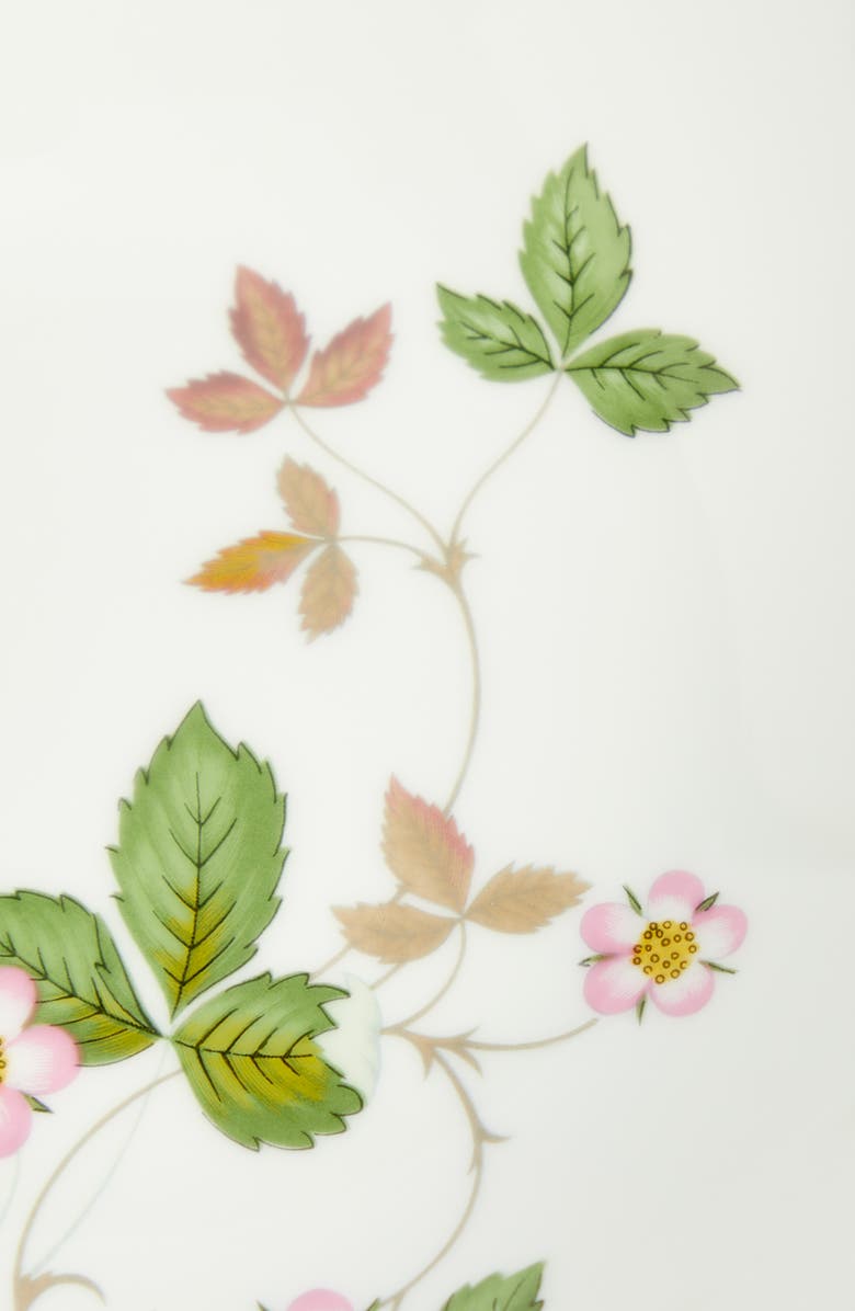 Wedgwood Wild Strawberry Bone China Cereal Bowl, Alternate, color, White Strawberry