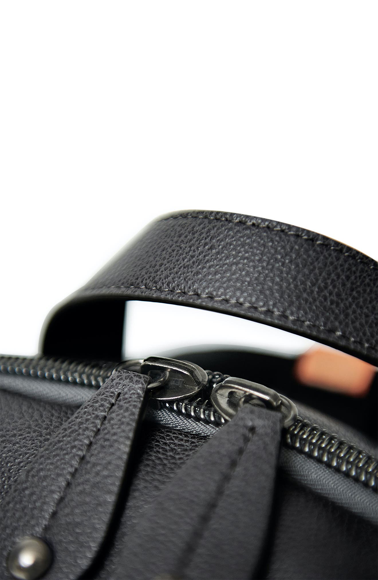 PacaPod Hartland Faux Leather Convertible Diaper Backpack, Alternate, color, 