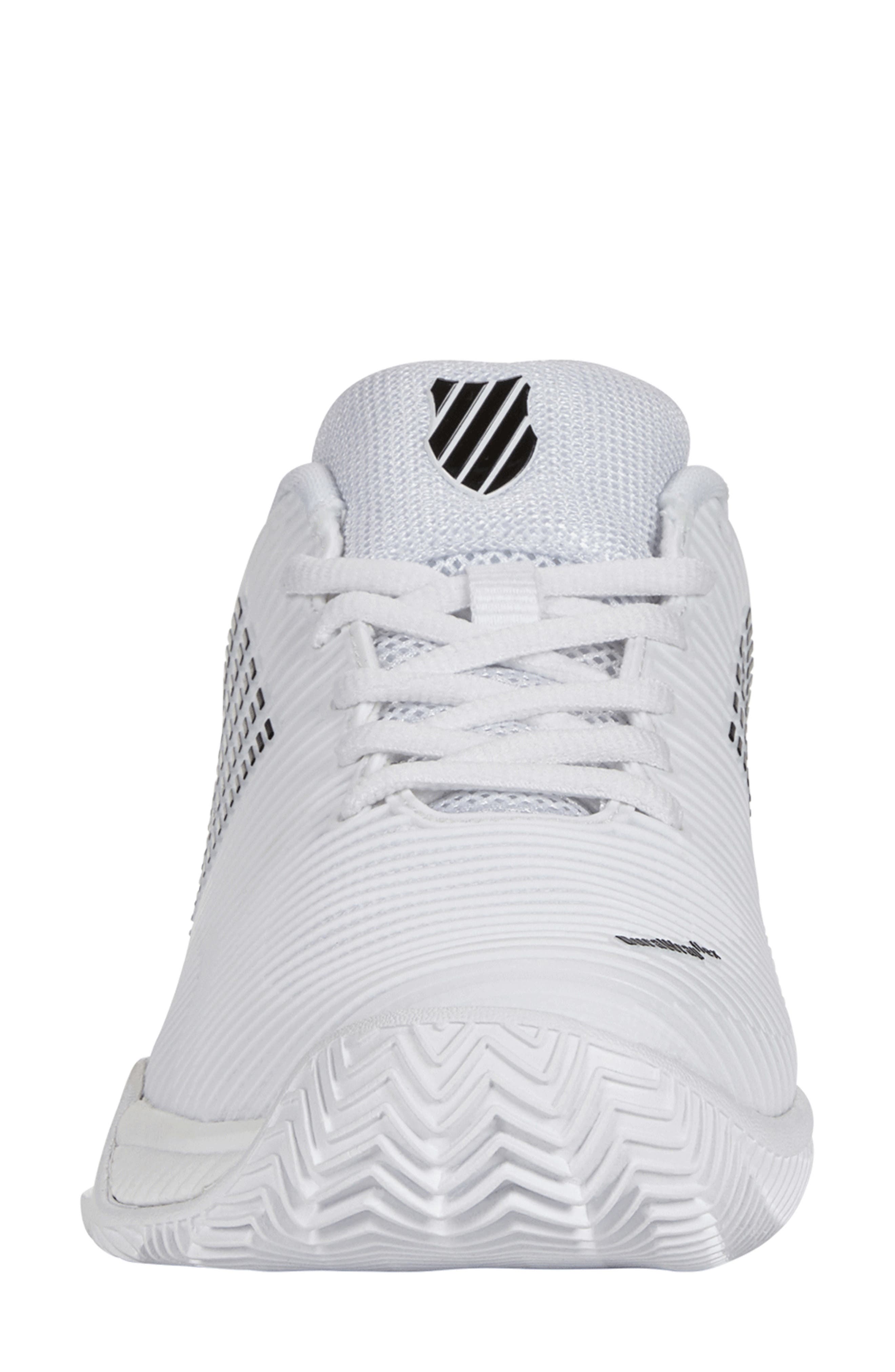 K-Swiss Hypercourt Express 2 Tennis Shoe, Alternate, color, White/ Black