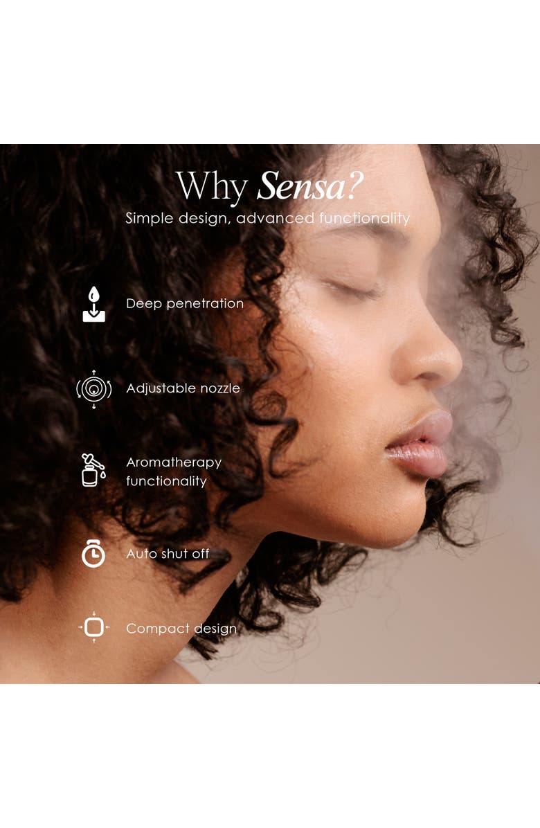 Project E Beauty Sensa Nano Ionic Facial Steamer, Alternate, color, White
