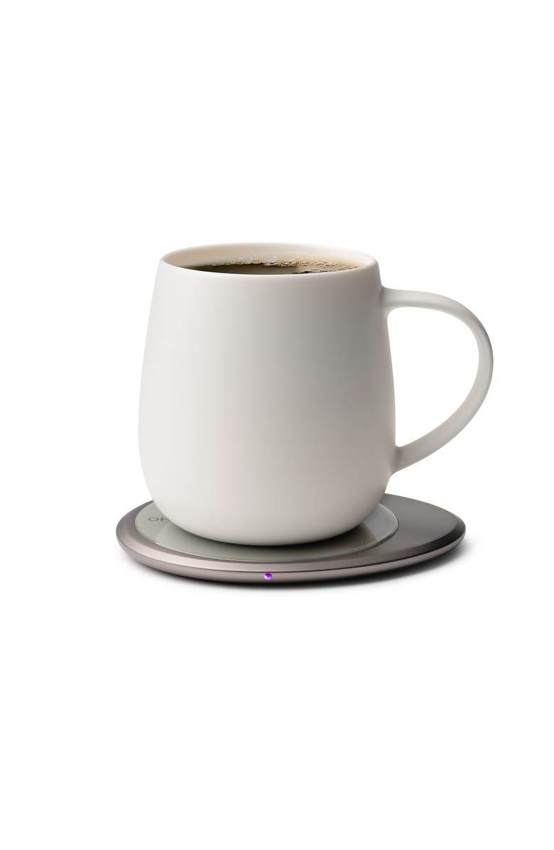 OHOM INC Ui 3 Self-heating Mug Set, Main, color, Jasmine White
