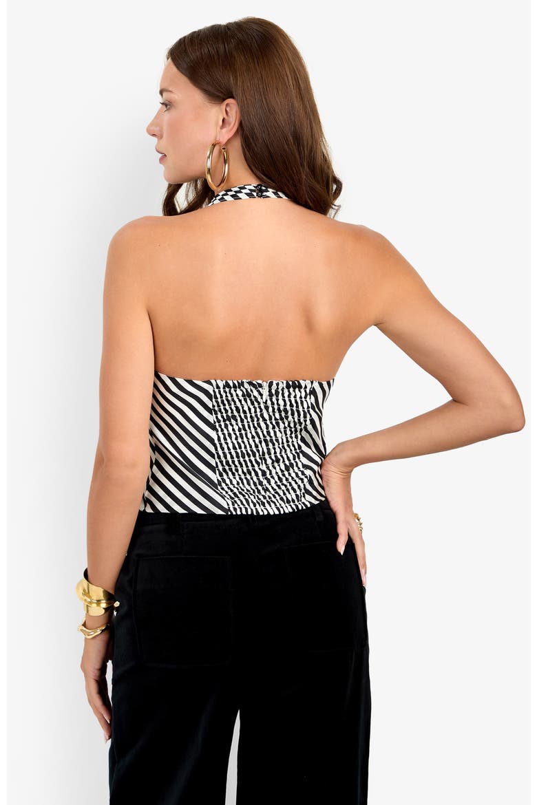 Lanika Top, Alternate, color, Black/Winter White