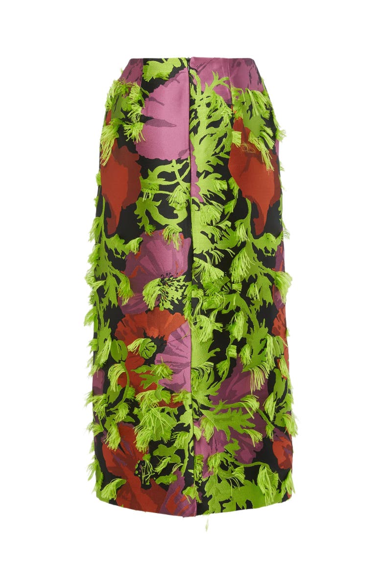 Pencil Skirt Wonderland Fil Coupe Multicolor, Alternate, color, Wonderland Fil Coupe