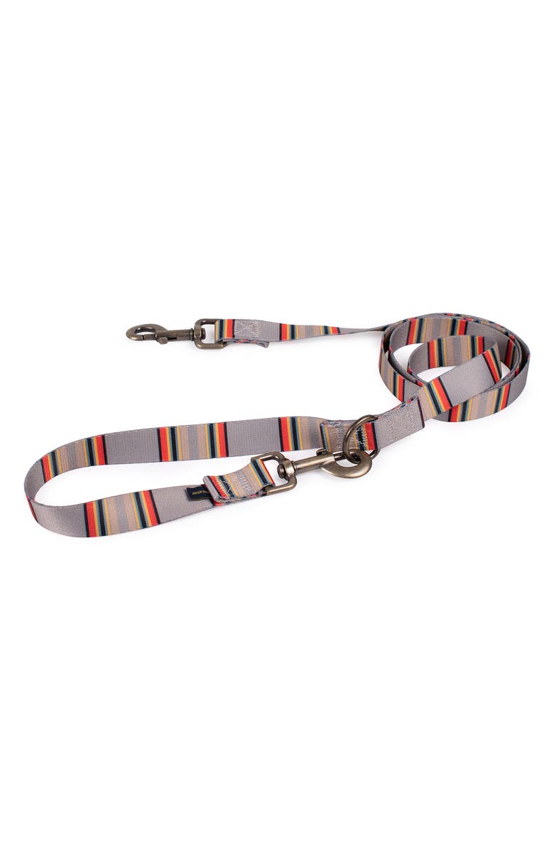 Pendleton Vintage Camp Adventure Leash, Alternate, color, Mineral Umber