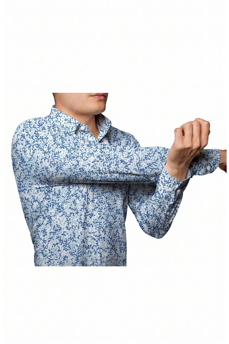 Venture Tech Dress Shirt - Classic Fit, Alternate, color, Through the Vine