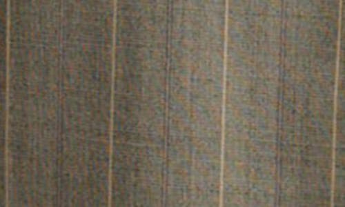 Reiss Tallulah Pinstripe Pleat Front Wide Leg Stretch Wool Pants In Grey