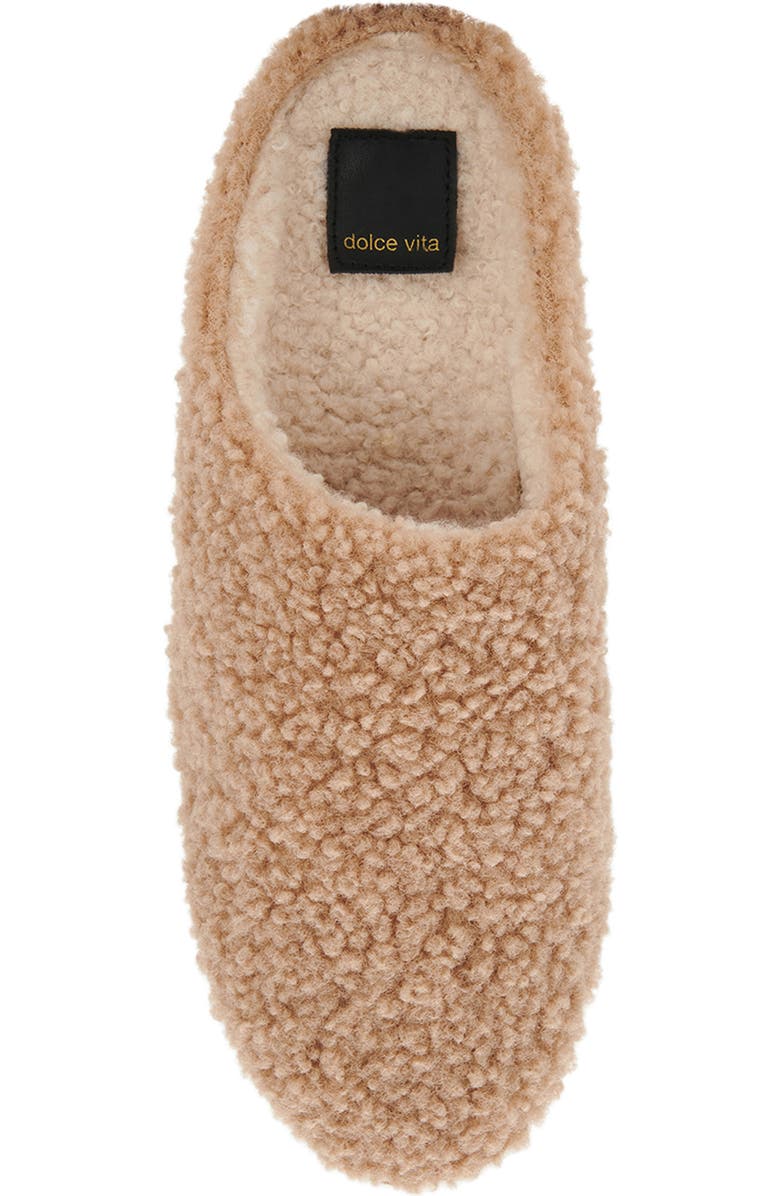 Dolce Vita Varik Faux Shearling Slipper, Alternate, color,