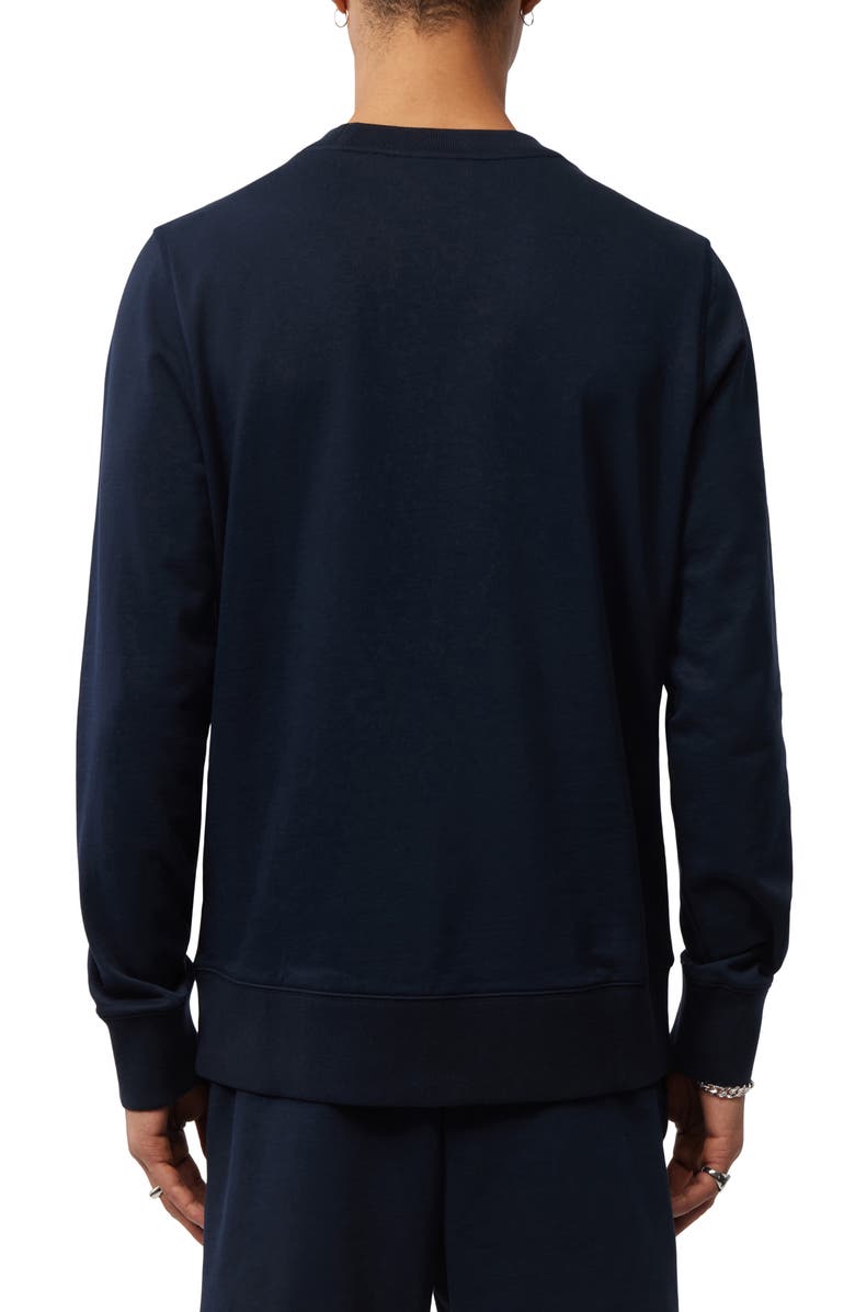 Psycho Bunny Pisani Embroidered Crewneck Sweatshirt, Alternate, color,